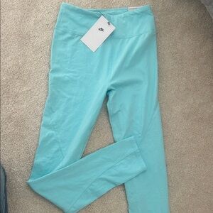 Nike Aqua Blue Active Leggings / youth large NWT